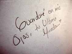 the writing on the wall is written in spanish and has been altered to say goodbye