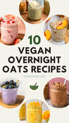 10 vegan overnight oats recipes