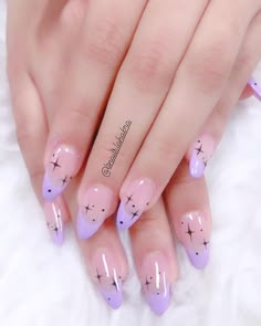 Gothic Nail Designs, Nail Art Trendy, Coquette Nail, Luxury Nail Art, Autumn Nail Art, Unghie Sfumate, Art Hacks, Lavender Nails, Gothic Nails