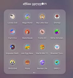 𝚐𝚊𝚖𝚎𝚜★♡☻︎ Offline Apps For Travel, Offline Cute Games, Best Offline Games For Iphone, Aesthetic Games App Offline, Game Aesthetic Play Store Offline, Aesthetic Offline Games, Best Offline Games Android, Best Games To Play On Phone