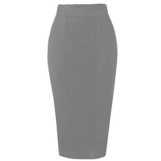 Grey Cotton Midi Skirt – Effortless Chic | Bynelo Gray High Waist Skirt For Work, Elegant Workwear Skirt In Solid Color, Elegant Workwear Solid Color Skirt, Elegant Workwear Skirt Solid Color, Elegant Solid Color Workwear Skirt, Gray Lined Pencil Skirt Bottoms, Elegant High Waist Gray Skirt, Workwear Midi Pleated Skirt, Office Midi Skirt In Solid Color