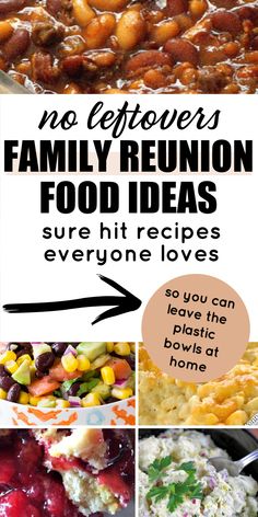 no effort family reunion food ideas sure hit recipes everyone loves