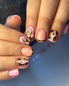 Cute Fall Nail Inspo, Brown Nail Art, Nails Autumn, Cute Nails For Fall, Nail Art At Home, Fall Nail Art, Brown Nails, Autumn Nails, Nail Art Galleries