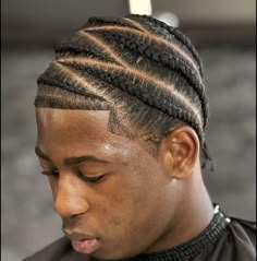 Men Short Braids, Cornrows Braids For Black Men, Two Strand Twist Men Short Hair, Fulani Braids Men, Men Cornrow Hairstyles, Zig Zag Cornrows Braids, Cornrows Short Hair, Black Male Hairstyles, Cornrows For Men