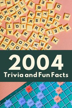 A Scrabble board and letter tiles. Scrabble was inducted into the National Toy Hall of Fame in 2004! Pop Culture Quiz, 2000s Pop Culture, Quiz Questions And Answers