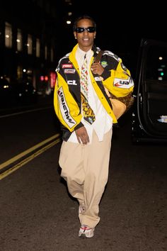 A$AP Rocky in NYC (November 2023) Asap Rocky Outfits, Asap Rocky Fashion, Pretty Flacko, Street Style Outfits Men, Street Fashion Men Streetwear, Guys Clothing Styles, Asap Rocky, Summer 24, Men Fashion Casual Outfits