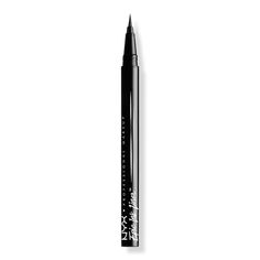 Epic Ink Vegan Waterproof Liquid Eyeliner - NYX Professional Makeup | Ulta Beauty Hippy Makeup, Good Makeup Products, Room Decor Makeup, Makeup Bag Tutorials, Nyx Eyeliner, Vegan Eyeliner, Epic Ink Liner, Cheer Makeup, Classic Eyeliner