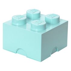 Stackable giant LEGO storage brick to create LEGO towers just like the original. A great idea for children's toy storage. Lego Storage Boxes, Lego Storage Brick, Childrens Toy Storage, Lego 4, Big Lego, Basket And Crate, Lego Room, Lego Storage, Lego Pieces