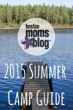 the boston moms blog's summer camp guide is featured in this postcard