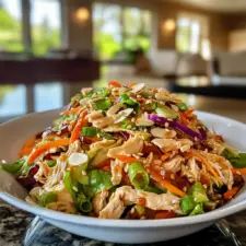 a white bowl filled with salad on top of a table