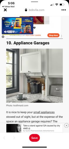 Appliance Garage, Barn Shop, Small Appliances, Pottery Barn, Shop Now, 10 Things