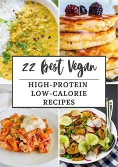 the best vegan high protein low calorie recipes