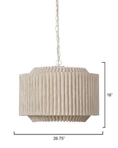 an image of a chandelier with measurements for the size and width on it