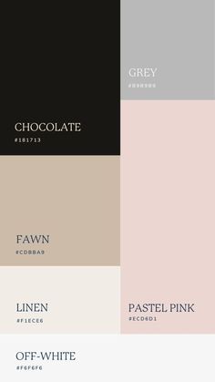 Beige Color Palette, Feminine Branding, Pink Color Schemes, Grey Color Palette, Color Palette Pink, Grey Color Scheme, Hair Brands