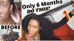 6 Month Hair Growth, 4c Hair Growth, Black Hair Tips, Growth Challenge, Hair Growth Challenge, Rapid Hair Growth, 4b Hair, Natural Hair Routine, Natural Hair Growth Tips