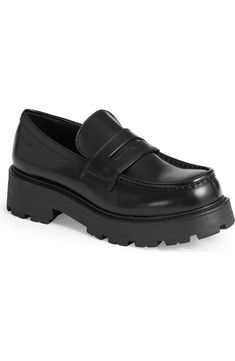 Vagabond Shoemakers Cosmo 2.0 Platform Penny Loafer (Women) | Nordstrom Vagabond Shoemakers, Vagabond Shoes, Leather Loafers Women, Loafer Women, Patent Leather Loafers, Platform Loafers, Black Loafers, Penny Loafer, Lug Sole