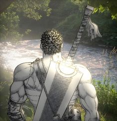 Saga Art, Berserk Guts, Warrior Spirit, Anime Cover Photo, Demon King Anime, Cool Anime Pictures, Dragon Ball Art, Dark Souls, Cute Anime Pics