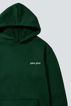 Forest green embroidered new york chest logo hoodie from assembly new york. pullover style with pouch pocket.    - made in usa Forest Green Hoodie, Dark Green Hoodie, New York Logo, Custom Boots, Vintage Indigo, Green Hoodie, Womens Turtleneck, Embroidered Hoodie, Layered Skirt