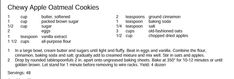 the recipe for chewy apple oatmeal cookies