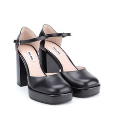 Never Worn And In Pristine Condition. Miumiu Shoes, Black Mary Jane Heels, Miu Miu Heels, Miu Miu Shoes, Mary Jane Pumps, Mary Jane Heels, Black Heels, Mary Janes, Miu Miu