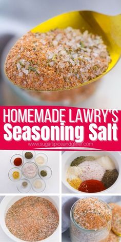 homemade lawy's seasoning salt recipe with instructions