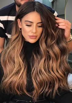 Honey Brown Hair, Hair Done, Honey Hair, Balayage Brunette, Brown Blonde Hair, Brown Hair With Highlights, Hair Inspiration Color, Hair Inspo Color