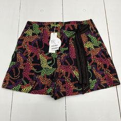 Artsy Black Neon Cheetah Print Shorts Brazil Size 42 Us Size 32 In Waist New New Condition See All Pics Ls 297/22 M2 Kh 8 Blue Lululemon Shorts, Blue Tennis Skirt, Nike Skirt, Athletic Shorts Women, Grey Denim Jeans, Urban Outfitters Jeans, Purple Jeans, Dressy Shorts, Black And White Shorts