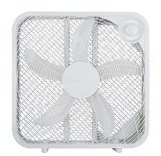 a white exhaust fan on a white background