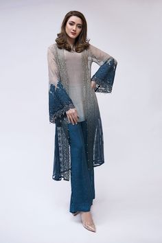 Evening Wear Dresses, Nikkah Dress, Pakistani Fashion Casual, Indian Salwar Kameez, Mode Abaya, Sleeves Designs For Dresses