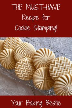 Best Christmas Cookies Cookie Stamps Christmas, Stamped Christmas Cookies Recipe, Shortbread Cookie Mold Recipe, Best Cookie Dough For Stamping, Cookie Recipe For Cookie Molds, Impression Cookie Recipe, Lukken Cookies Recipe, Best Cookie Recipe For Stamping, Imprint Cookies Recipe