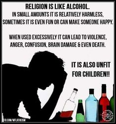 Alcohol and Religion Atheism Quotes