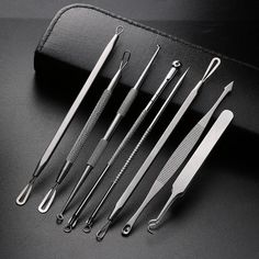 Pimple Popper Tool, Blackhead Extractor Tool, Blackhead Remover Tool, How To Remove Pimples, Professional Skin Care Products, Skin Care Kit, Remove Acne, Beauty Tool, Face Skin Care