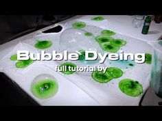 bubble dyeing is an easy and fun activity for kids