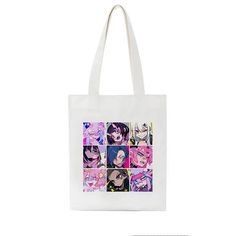 Express your 🤪 style with our Anime Printed Canvas Bags! Whether you want to store your favorite 📚 textbooks, tote around your gym 💪 gear, or take a shopping 🛒 trip - these bags are perfect for all of your needs! 🤩 Product information: Specifications: Various styles Style: Tote bag Color: Various Printing Process: Thermal transfer Packing list: Tote bag*1 Yarichin Club, Cute Shiba, Cartoon Women, Printed Canvas Bag, Harajuku Women, Korean Ulzzang, Japanese Cartoon, White Handbag, Gym Gear