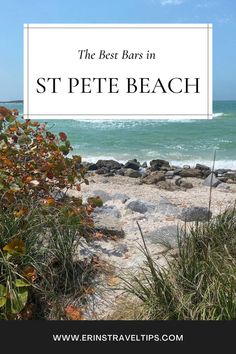 Photo of gorgeous crystal clear waters and white sand beaches in Pass-a-Grille Beach, a part of St Pete Beach, FL. St Pete Beach Florida Restaurants, St Pete Beach Florida, Florida Adventures, Florida Restaurants, Budget Friendly Travel, Relaxing Evening, Usa Cities, St Pete Beach