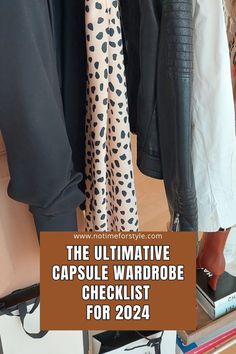 Discover the 2024 Ultimate Capsule Wardrobe Checklist! Elevate your style with 10 essential wardrobe staples and capsule wardrobe accessories. Simplify your life with our curated capsule wardrobe ideas and must-have capsule wardrobe essentials. #CapsuleWardrobe #WardrobeStaples #FashionEssentials Capsule Wardrobe Autumn 2024 Uk, Black Clothes Wardrobe, 2024 Capsule Wardrobe, Autumn Capsule Wardrobe 2024, Fall Capsule Wardrobe 2024, Edgy Capsule Wardrobe, 10 Piece Capsule Wardrobe, Capsule Wardrobe Ideas, Wardrobes Uk