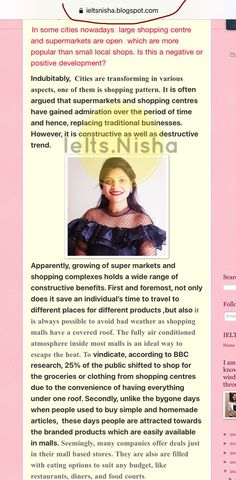 an image of a website page with a woman's profile on the front and side