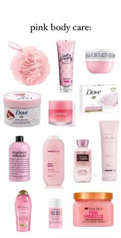 Pink Body Care, Girly Items, Teen Advice