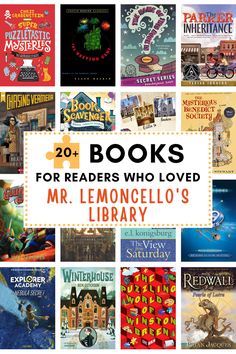 books for readers who loved mr lemoncello's library, with the title