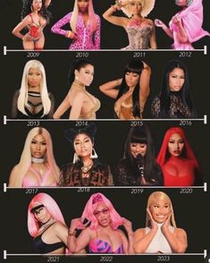 the evolution of nicki mina