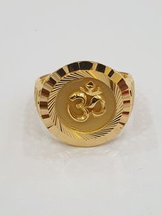 Gents Ring Design Gold, Om Rings For Men, Gents Gold Ring, Gents Rings, Boy Ring, Ayurveda Diet, Gold Jewellery India, Mens Ring Designs, Delicate Gold Jewelry