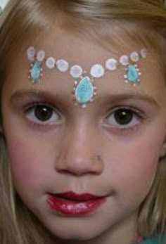 Princess Face, Festival Face, Face Jewels, Simple Face