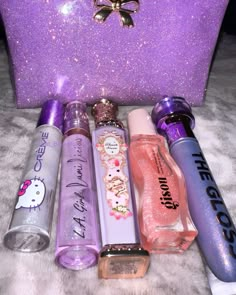 @thecremeshopofficial @lagirlusa @flowerknowsglobal @gisouofficial @jeffreestarcosmetics 2000's Aesthetic, Makeup Suggestions, Girly Acrylic, Makeup Wishlist, Pink Lifestyle, My Love Language, Witch Craft, Girly Acrylic Nails, Amazon Clothes