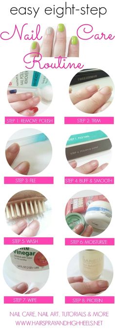 Nail Care Diy, Nail Routine, Nagellack Trends, Nail Care Routine, Nail Care Tips, Brittle Nails, Nail Health, Manicure Y Pedicure, Healthy Nails