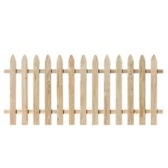 This cedar spaced picket fence panel features Gothic style pickets for a timeless decorative look. Install this fence style in your yard to set boundaries between you and your neighbors. Easy to install and naturally resistant to rot and decay. Lowe's 3-ft x 8-ft Cedar French Gothic Spaced Picket Fence Panel in Brown | 96940 Gothic Fence, Pine Fence, Picket Fence Headboard, Fence Headboard, Picket Fence Panels, Privacy Fence Panels, Wood Privacy Fence, French Gothic, Pallet Fence