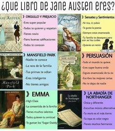 a poster with different types of books in spanish