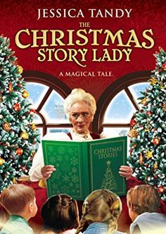 the christmas story lady is reading to children