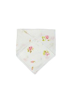 Garden Floral Face Bandana - The Penelope Bandana (Free Shipping Included on all Merritt Accessories Too) - MERRITT CHARLES White Bandana Gift For Spring, White Cotton Headscarf One Size, White Cotton Headscarf, One Size Fits Most, White Cotton Bandana One Size Fits Most, White Cotton Headscarf, White Cotton Bandana, Long Car Drives, Style An Outfit, Face Bandana