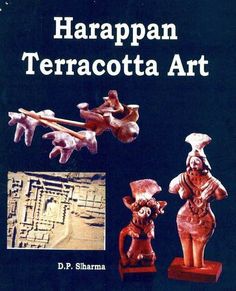 the book cover for harapan terracotta art