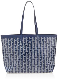 PRICES MAY VARY. To Be Updated Medium Tote Bag, Lacoste Women, Coastal Grandma, Monogram Design, Medium Tote, Daily Essentials, Sophisticated Style, Light Purple, Midnight Blue